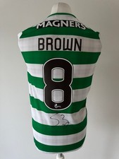 Signed SCOTT BROWN Shirt -
