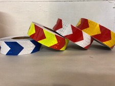 High Intensity Arrow Reflective Tape High Viz Safety Reflector Stickers UK Stock