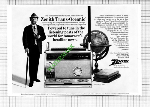 Zenith radio trans - zenith,
