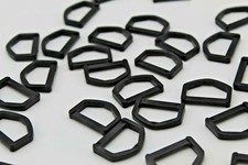 25mm Black Plastic Belt Loops
