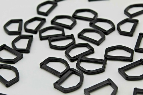 25mm black plastic belt - plastic,
