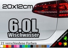 6.0L mop water sticker sticker