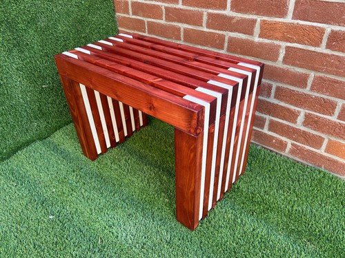 Rustic designed wood bench - , /