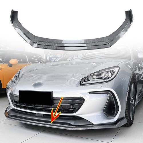 Carbon style front bumper - carbon,