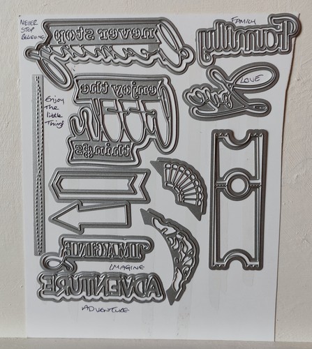 Mixed die set tickets - mixed,