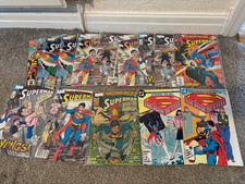 Joblot of Vintage Superman Comics Good Condition