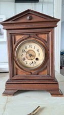 Junghans Antique Wood Mantel