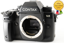 ALL Works [NEAR MINT] CONTAX N1 35mm SLR Black Film Camera Body From JAPAN #270