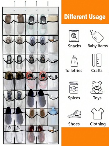Over door hanging shoe - over,