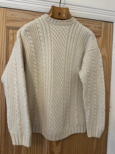 Hand knitted chunky - chunky, wool
