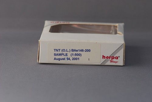 Tnt bae 146 200 sample - tnt, herpa