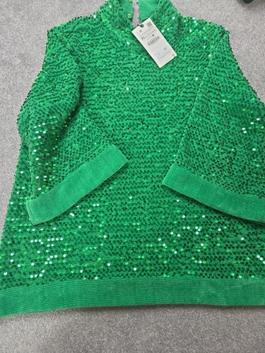 Zara green top size - zara, xl