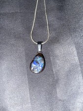 Boulder opal pendant - opal,