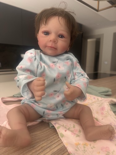 Full silicone baby - girl, reborn