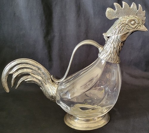 Valpeltro pewter rooster - valpeltro,