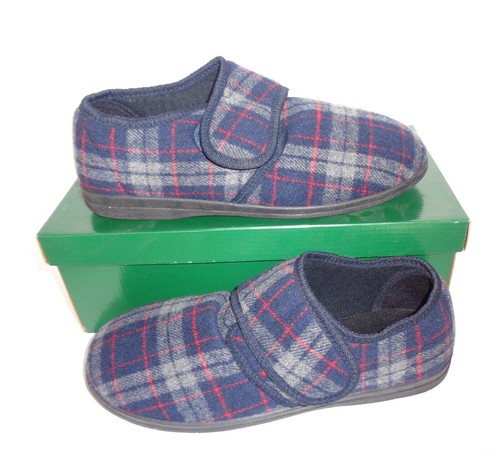 Mens slippers orthopaedic wide - slippers,