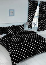 POLKA DOT BLACK WHITE MODERN