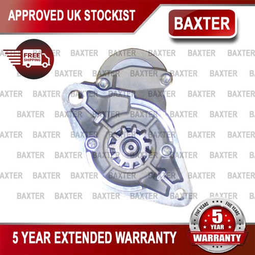 Baxter starter motor - baxter,