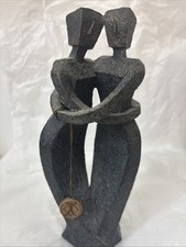 Collectible World Friendship Collection Figurine Warm Embrace Handmade