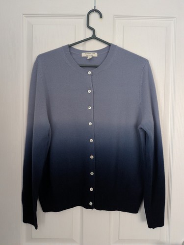 Blue ombre 100 cashmere - , 100%