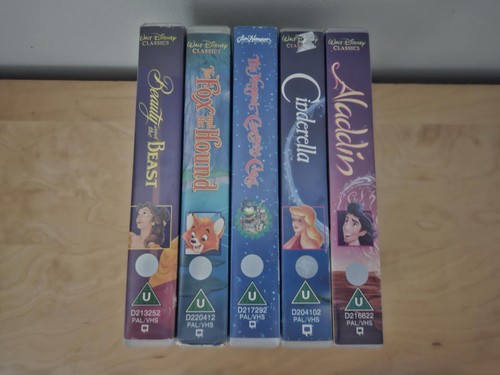 Disney vhs collection aladdin - vhs,