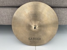 Vintage Sabian 14” Regular (AA) Hi Hat Top Cymbal (Single Cymbal)