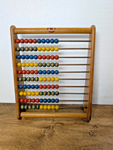 Tiger toys wooden abacus - wooden, –