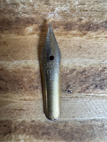 Vintage antique pen nib - vintage, for