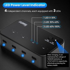 Crazepony 4 Ports LiPo Battery