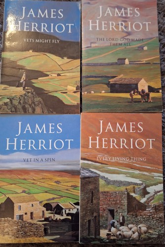 James herriot book - 4x,