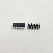 HCF4028BE CD4028BE STM INTEGRATED CIRCUIT NOS 2 PIECES (BOX 40)