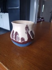 pottery vase. handcrafted. 