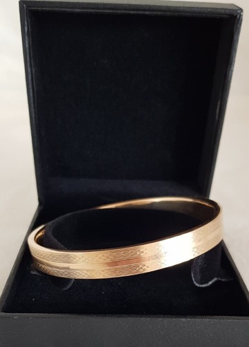 Antique 15ct yellow gold cuff - gold,