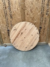 Round Pine Table Top 40mm