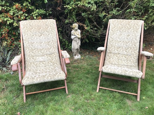 Upholstered deck chairs - deck,