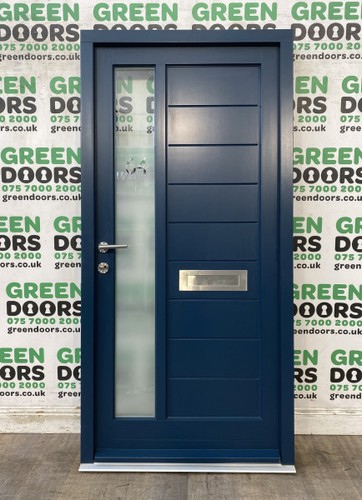 Modern wooden front - modern, door