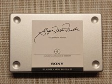 Sony Super Metal Master SMM 60 Type IV Cassette New