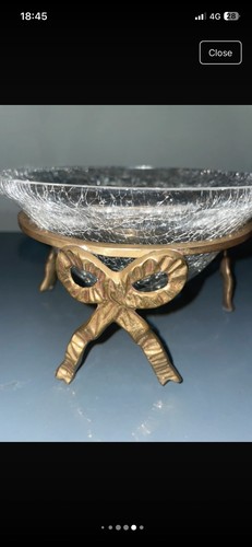 Beautiful vintage crackled - beautiful,