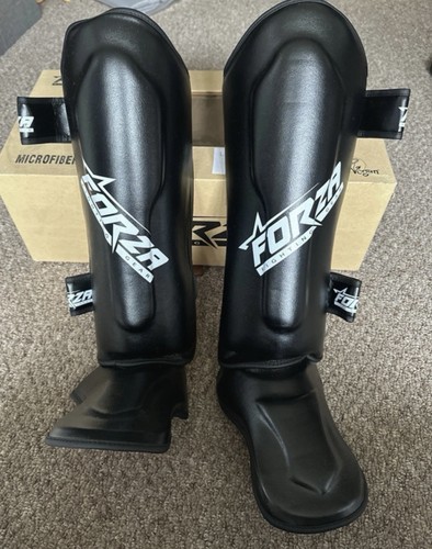 Microfiber vegan shin guards - microfiber,