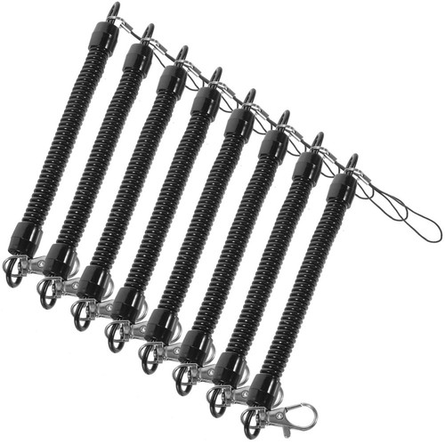 Pcs spring coil keychain - 8,