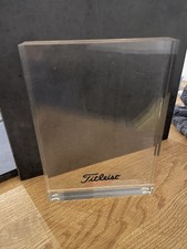 6 X Titleist #1 Ball In Golf Acrylic Display stands