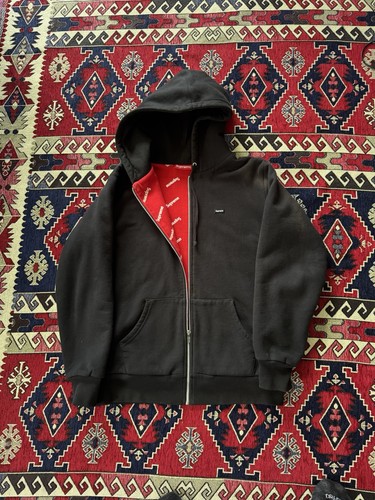 Supreme thermal zip hoodie - supreme,