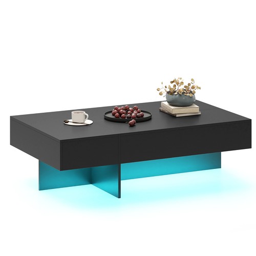 Modern led coffee table - modern,