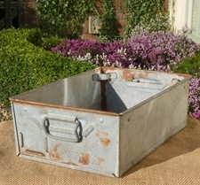 Vintage Galvanised metal