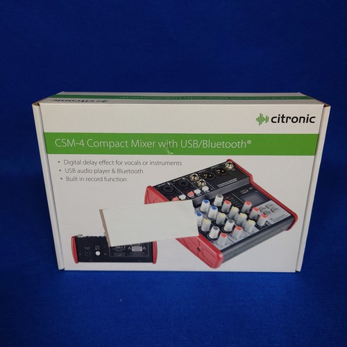 Citronic csm 4 channel - citronic, csm-4