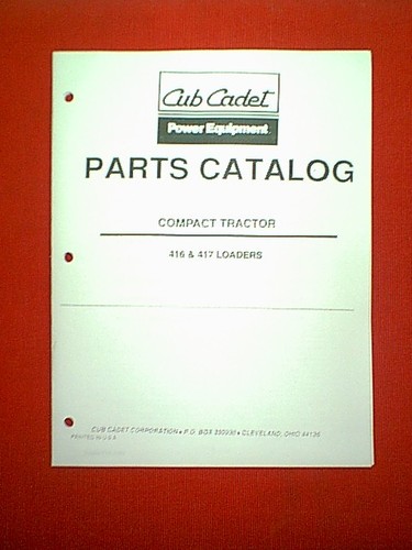 Cub cadet compact - cadet,