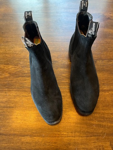 Williams black suede - rm,