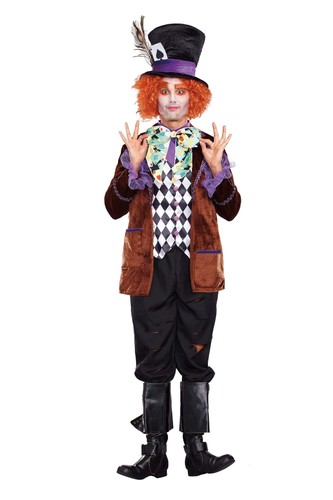 Men mad hatter costume - men’s,