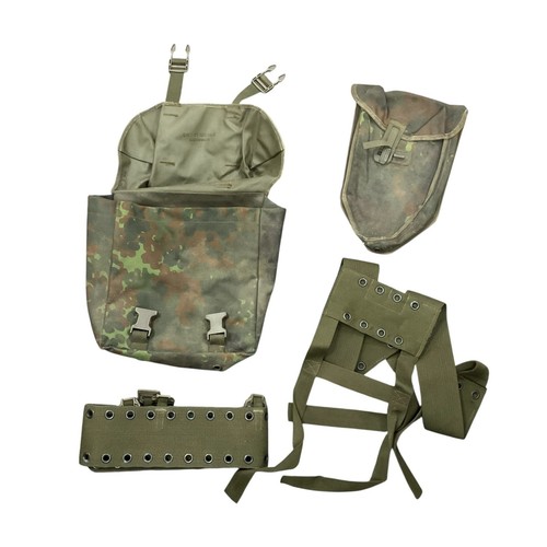 German army flecktarn webbing - flecktarn,