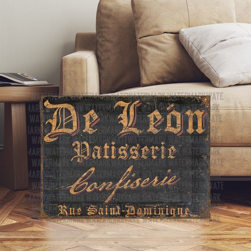 Vintage style french cafe - vintage,